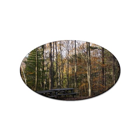 Pa Grand Canyon East Rim Trees 8 Sticker Oval (10 pack) from ArtsNow.com Front