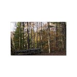 Pa Grand Canyon East Rim Trees 8 Sticker Rectangular (100 pack)