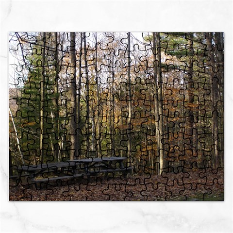 Pa Grand Canyon East Rim Trees 8 Jigsaw Puzzle (Rectangular) from ArtsNow.com Front
