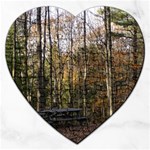 Pa Grand Canyon East Rim Trees 8 Jigsaw Puzzle (Heart)
