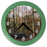 Pa Grand Canyon East Rim Trees 8 Color Wall Clock