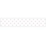 Polka Dots - Pastel Pink on White Flano Scarf (Large)
