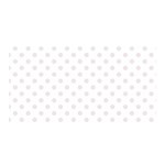 Polka Dots - Pastel Pink on White Satin Wrap