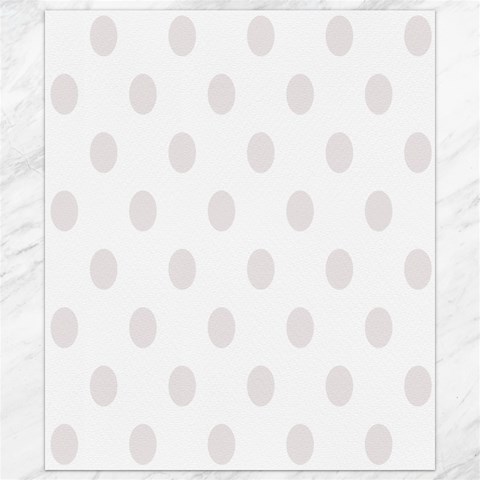 Polka Dots 8.15 x9.66  Canvas - 1