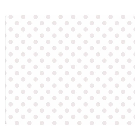 Polka Dots 50 x40  Blanket Front