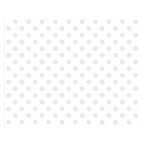 Polka Dots 60 x50  Blanket Front