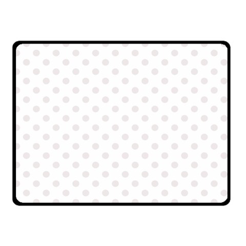 Polka Dots 45 x34  Blanket Front