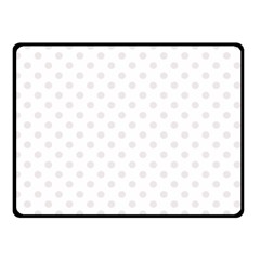 Polka Dots 45 x34  Blanket Front