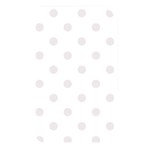 Polka Dots - Pastel Pink on White Memory Card Reader (Rectangular)
