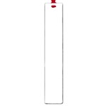Polka Dots - Pastel Pink on White Large Book Mark