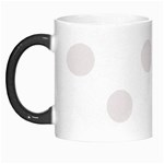 Polka Dots - Pastel Pink on White Morph Mug