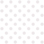 Polka Dots - Pastel Pink on White ScrapBook Page 12  x 12 