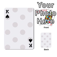 King Polka Dots Front - SpadeK