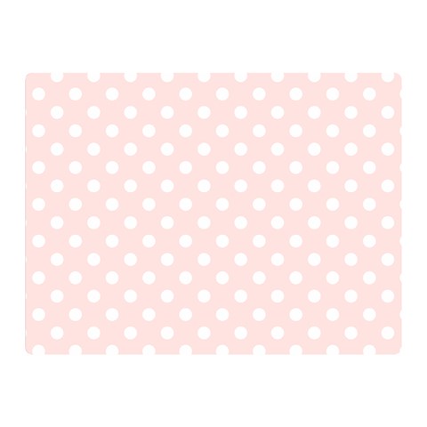 Polka Dots 35 x27  Blanket Front