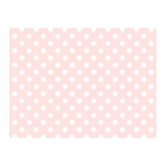Polka Dots 35 x27  Blanket Back