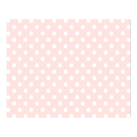 Polka Dots 80 x60  Blanket Front