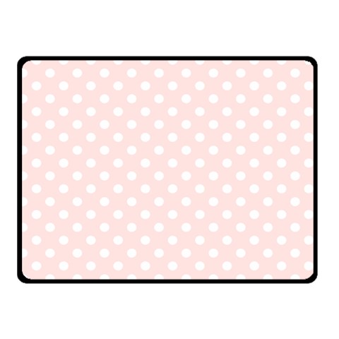 Polka Dots 45 x34  Blanket Front