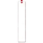 Polka Dots - White on Misty Rose Pink Large Book Mark