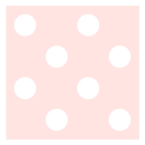 Polka Dots 3.75 x3.75  Memopad
