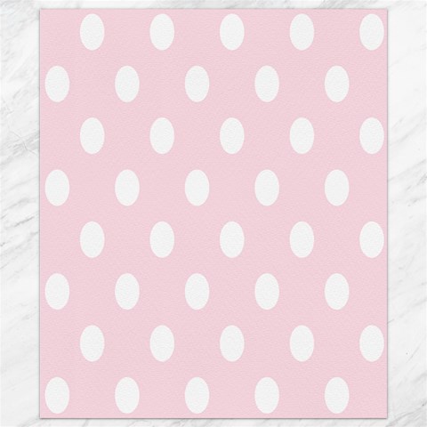 Polka Dots 8.15 x9.66  Canvas - 1