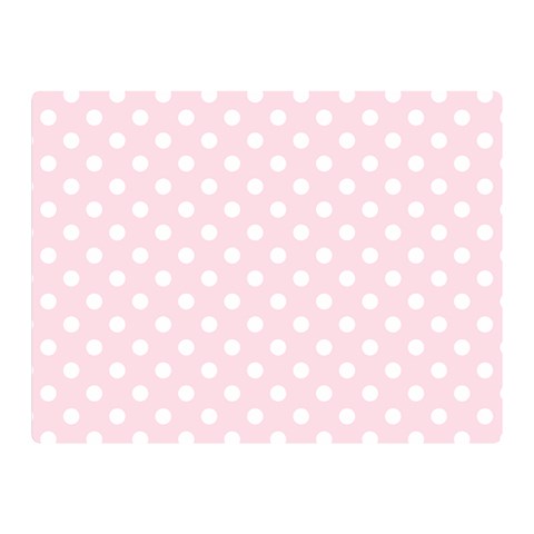 Polka Dots 35 x27  Blanket Front