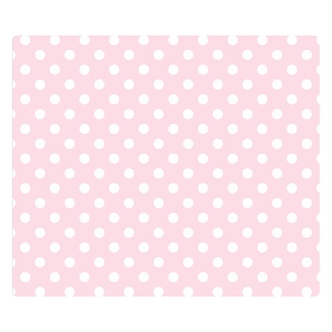 Polka Dots 50 x40  Blanket Front