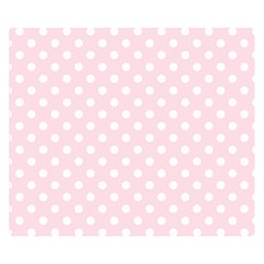 Polka Dots 50 x40  Blanket Front