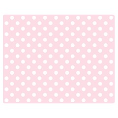 Polka Dots 60 x50  Blanket Back