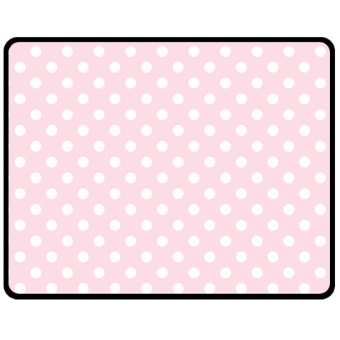 Polka Dots 60 x50  Blanket Front