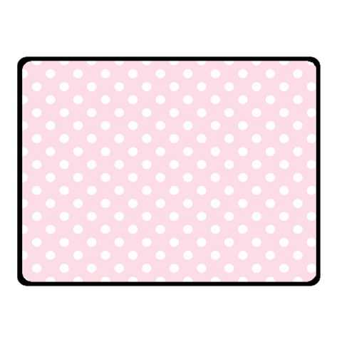 Polka Dots 45 x34  Blanket Back