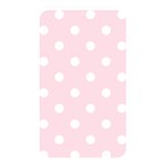 Polka Dots - White on Piggy Pink Memory Card Reader (Rectangular)