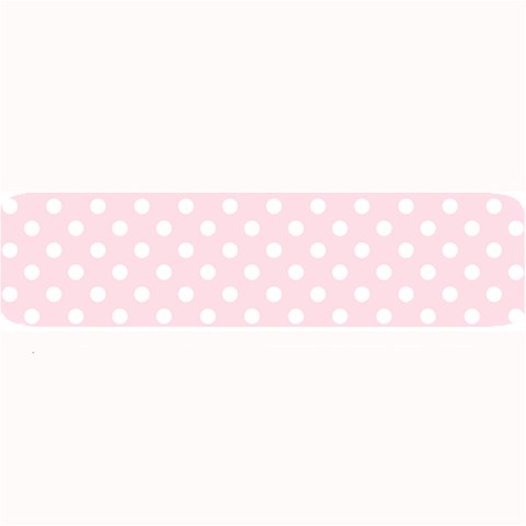 Polka Dots 32 x8.5  Bar Mat