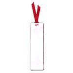 Polka Dots - White on Piggy Pink Small Book Mark