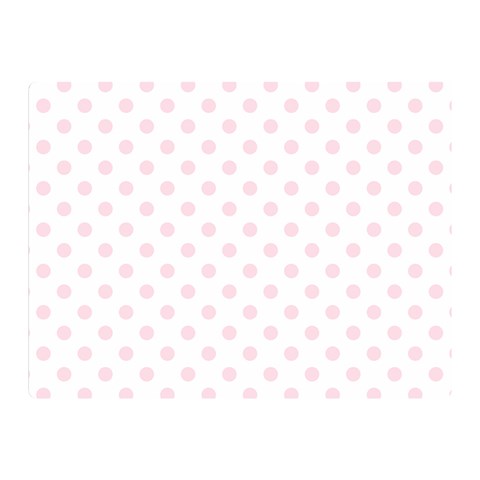 Polka Dots 35 x27  Blanket Back