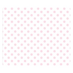 Polka Dots 50 x40  Blanket Back