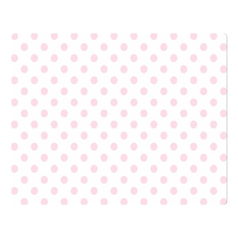 Polka Dots 80 x60  Blanket Front