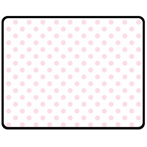 Polka Dots 60 x50  Blanket Front