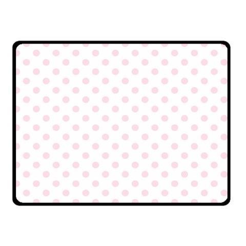 Polka Dots 45 x34  Blanket Front