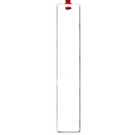Polka Dots - Piggy Pink on White Large Book Mark
