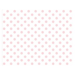 Polka Dots 60 x50  Blanket Back