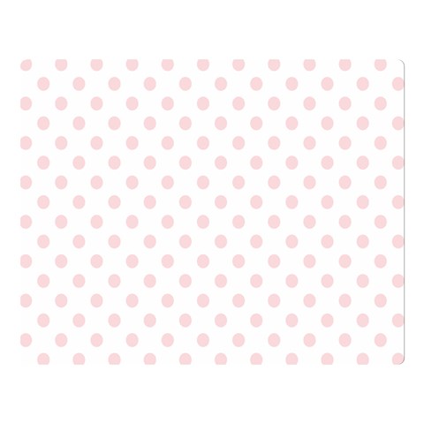 Polka Dots 80 x60  Blanket Front