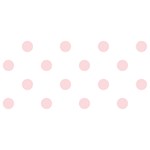 Polka Dots - Pale Pink on White YOU ARE INVITED 3D Greeting Card (8x4)