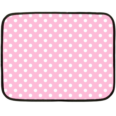 Polka Dots 35 x27  Blanket