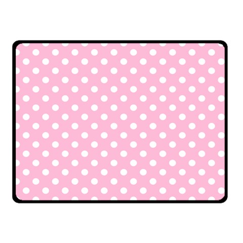 Polka Dots 45 x34  Blanket Front