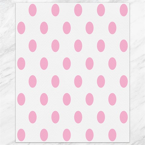 Polka Dots 10.95 x13.48  Canvas - 1