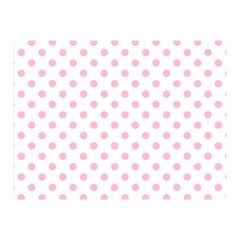 Polka Dots 35 x27  Blanket Back