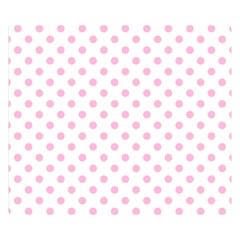 Polka Dots 50 x40  Blanket Back