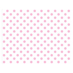 Polka Dots 60 x50  Blanket Back