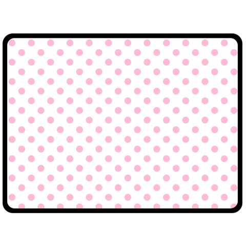 Polka Dots 80 x60  Blanket Front