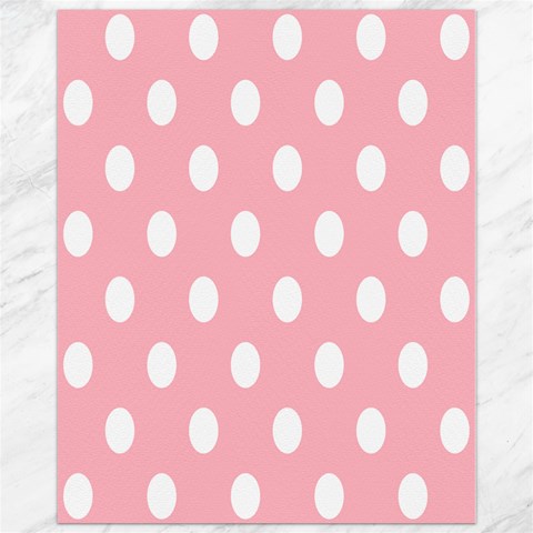 Polka Dots 10.95 x13.48  Canvas - 1